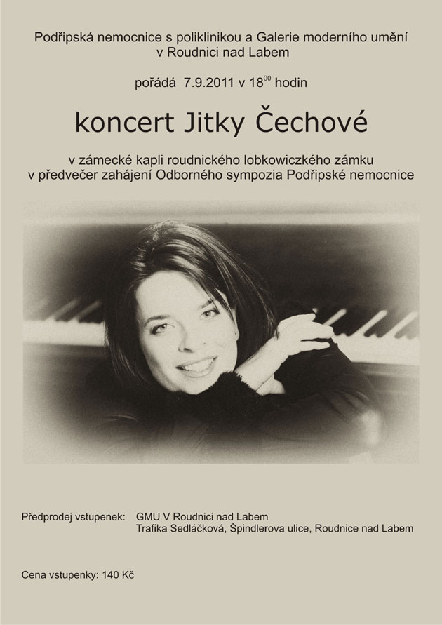 Koncert - Jitka Čechová