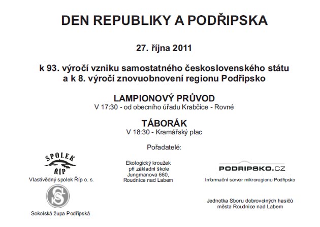 Den Republiky a Podřipska