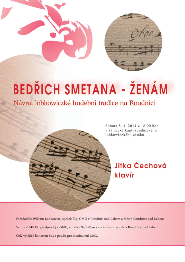 Klavírní koncert - Jitka Čechová - Bedřich Smetana - Ženám