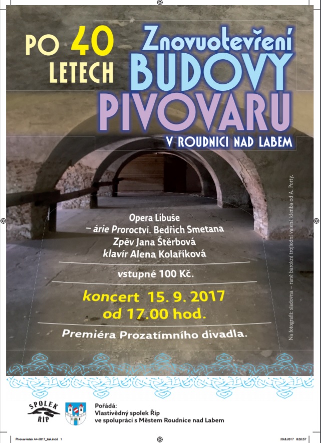 Znovuotevření pivovaru po 40 letech v Roudnici nad Labem