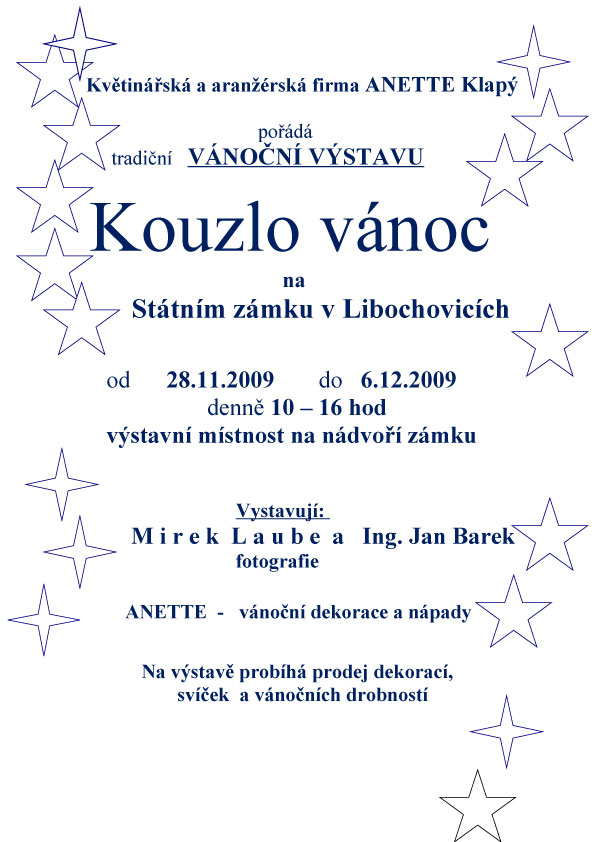 Výstava - Kouzlo Vánoc