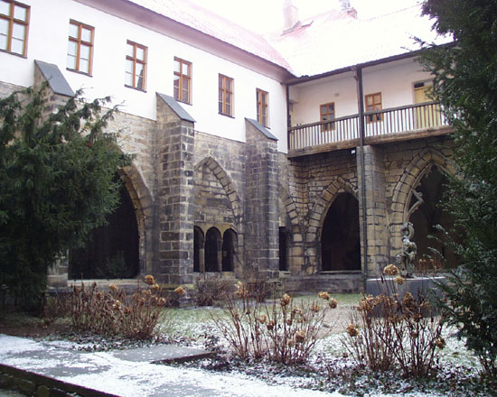 Východní ambit kláštera Augustiniánů
