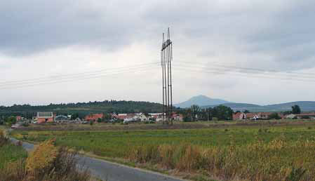 Celkový pohled na obec Libotenice