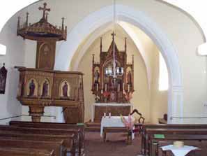 Presbyterium kostela sv. Václava